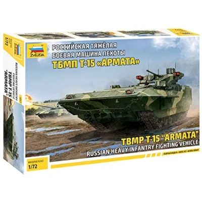 Afbeelding van Zvezda 5057 500785057 1:72 T 15 TBMP Armata Russ.Heavy Infant. Plastic bouwpakket modelbouwkit modelbouwpakket montage bouwset voor beginners, gedetailleerd, ongelakt