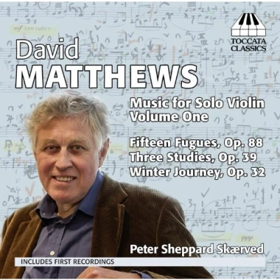 Afbeelding van Peter Sheppard Skærved David Matthews: Music For solo violin volume 1 (CD)
