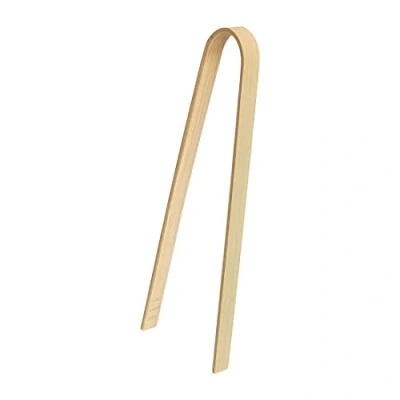Afbeelding van Fiesta Compostable biologisch afbreekbare bamboe tangen 16cm (50 stuks)