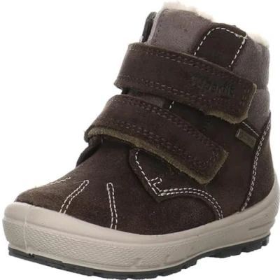 Afbeelding van Superfit Groovy sneeuwlaarzen, grijs/bruin 3000, 28 EU