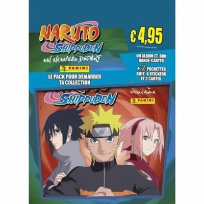 Afbeelding van NARUTO SHIPPUDEN 2 PANINI Album + kaarthouder zakken