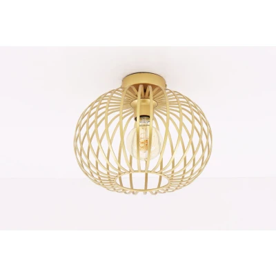 Afbeelding van Plafondlamp goud metaal 30cm
