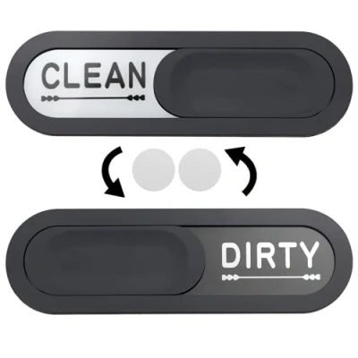 Afbeelding van Vaatwasser Magneet Clean Dirty Sign Slide Indicator Non Scratch Magnetische Teken en Zelfklevende Stickers voor Alle Vaatwassers