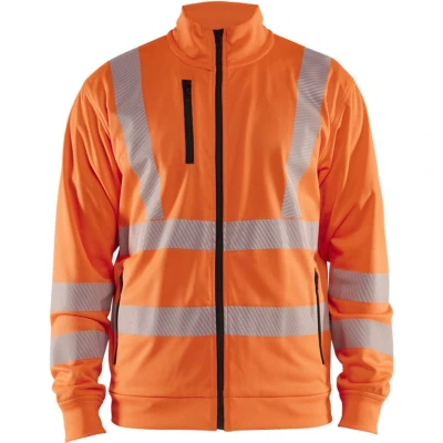 Afbeelding van Blaklader High Vis Sweatshirt met rits 3563 2538 Oranje XS