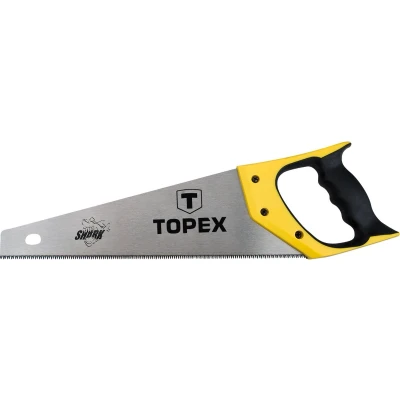 Afbeelding van topex handzaag 400mm 7 tpi fast cut extra geharde tanden 10a440