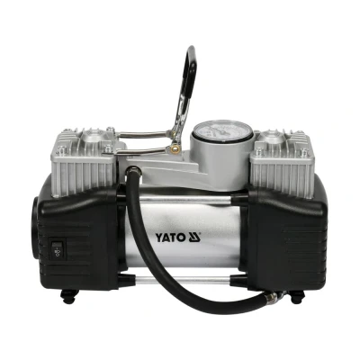 Afbeelding van Yato YT 73462, Auto, 10 bar, 60 l/min, Zwart, Staal, 3 m, Batterij/Accu