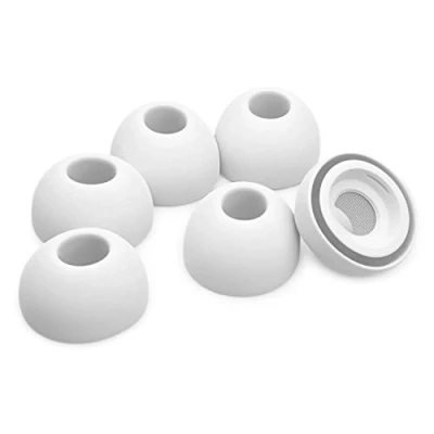 Afbeelding van Okuli 6 x Siliconen Oordopjes Puntje voor Apple AirPods Pro Oortelefoons Groot