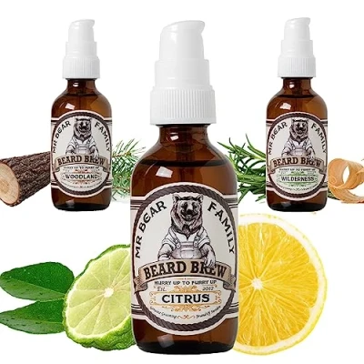 Afbeelding van Mr Bear Family Citrus beard brew 60ml