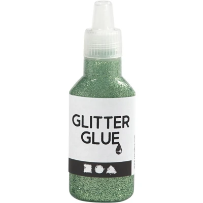 Afbeelding van Creativ Company Glitterlijm Groen, 25ml