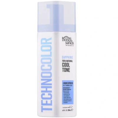 Afbeelding van Bondi Sands Technocolor 1 HOUR Express SELF Tanning FOAM Sapphire 200ML Zelfbruiner, Maat: 200 ml,