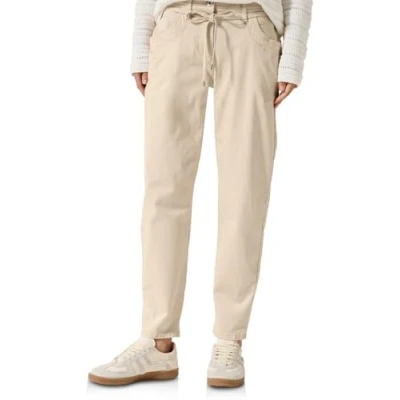 Afbeelding van Cecil Casual FIT Broek, Dames, Maat: 28x28, Beige