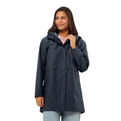 Afbeelding van Jack Wolfskin Cape West Coat W Outdoor Kleding jassen Waterdichte
