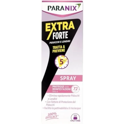 Afbeelding van Paranix Extra sterke spray voor behandeling en voorkomt pidogen kantelen in 5 minuten, 100 mm