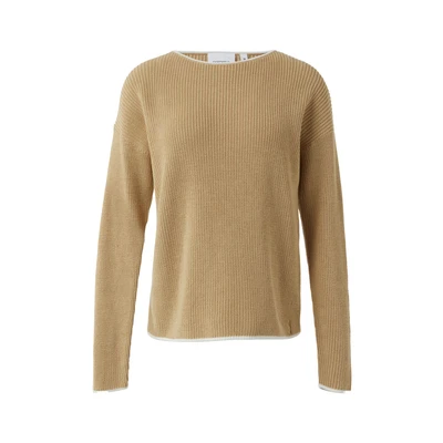 Afbeelding van comma casual identity Trui, Dames, Maat: 34, Sandstein