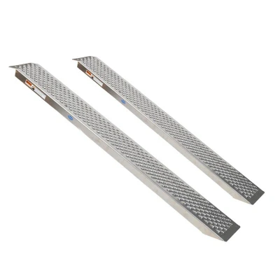 Afbeelding van Datona Aluminium Rijplaat 200 Cm 2 Stuks (200 x 25 6.5 cm)