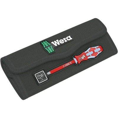 Afbeelding van Wera 9476 vouwetui voor max. 8 delige Kraftform Kompakt VDE Stainless sets, leeg, 180 x 80 mm 05136539001
