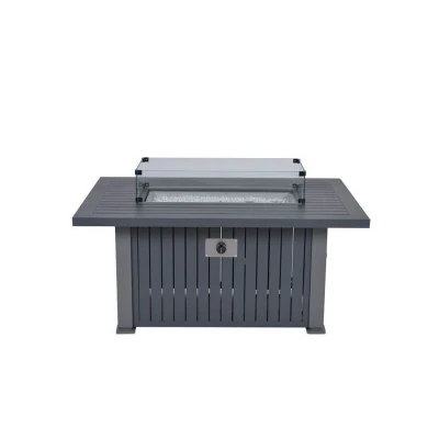 Afbeelding van Garden Impressions Cozy Living haard Albufeira carbon black/ grijs/ 132x89xH61 Majorr