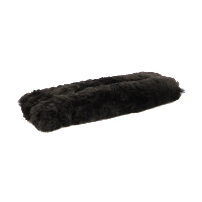 Afbeelding van Harry&#039;s Horse Neusriemonderlegger merino One Size Zwart