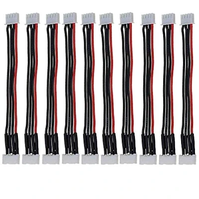 Afbeelding van Yiqigou JST XH 10 stuks 15 cm 2S 3S 4S 5S 6S Lipo Balans Draad Verlengkabel Lood Connector Adapter Plug met 22awg Siliconen Kabel (3S)