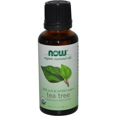 Afbeelding van Biologische essentiële olie Tea Tree (30 ml) Now Foods