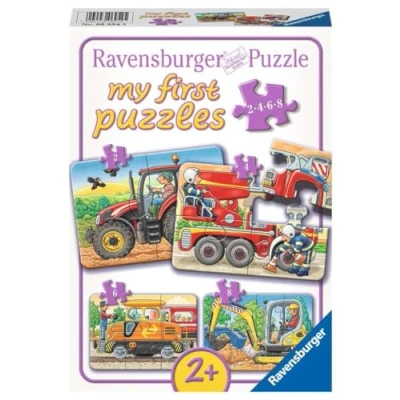 Afbeelding van Ravensburger BEI DER Arbeit Puzzel multicoloured voor kinderen, Maat: One Size, Multi coloured