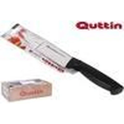 Afbeelding van Quttin Black 8 keukenmes 15 cm RVS zwart