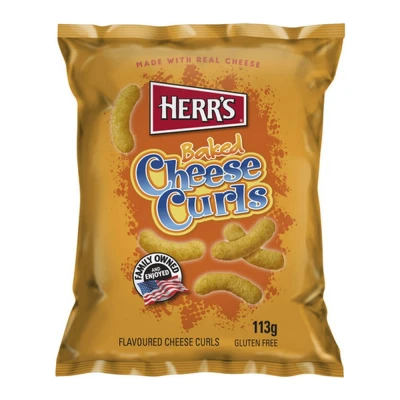 Afbeelding van Herr&#039;s Cheese Curls 12x113g