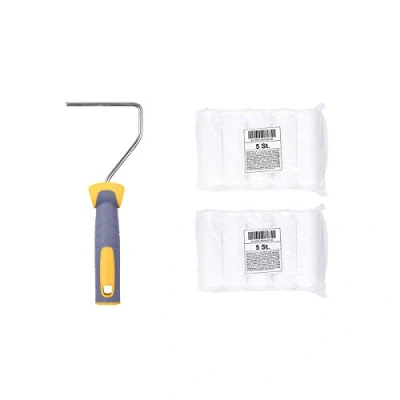 Afbeelding van Hardy Moltoextra verfroller 11 cm Mi 35 mm 10 stuks met handvat 2K