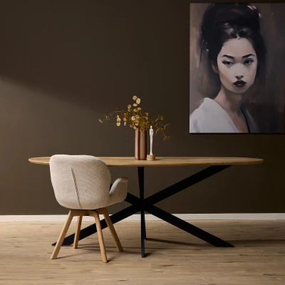 Afbeelding van Starfurn Eettafel Cloud 280 cm eiken Hout