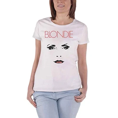 Afbeelding van Blondie Dames Tshirt L Staredown Wit