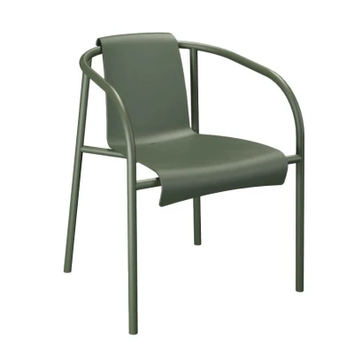 Afbeelding van Tuinstoel Houe Nami Dining Chair Armrest Olive green