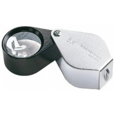 Afbeelding van Precisie loupe, Inklapbaar, Vergrotings factor 12x, Lensdiameter Ø 15 mm.