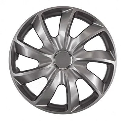 Afbeelding van NRM Stig Wieldoppen 14 inch set van 4x Grafiet