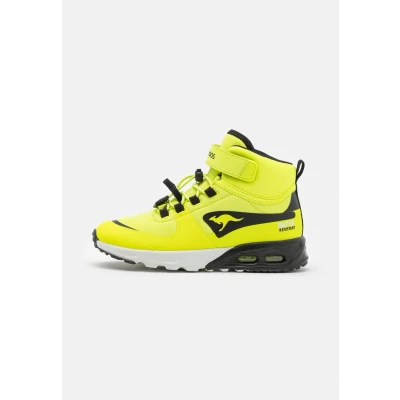Afbeelding van KangaROOS KX Hydro High Top Kids Unisex Sneaker Waterdicht 18598 limoen/zwart