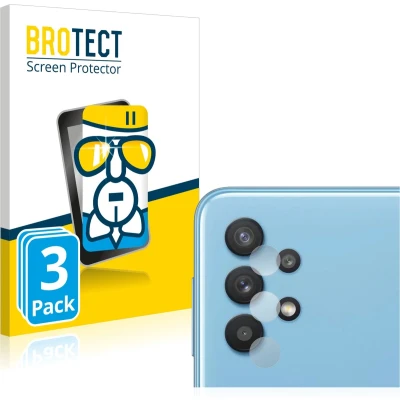 Afbeelding van BROTECT Screenprotector voor Samsung Galaxy A32 5G (ALLEEN Camera Lens) Folie Beschermfolie Beschermglas transparant (3 Stuks)