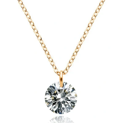 Afbeelding van Dames ketting Cilla Jewels Edelstaal Verguld Goudkleurig Zirkoon