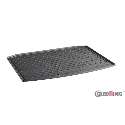 Afbeelding van Gledring Rubbasol (Rubber) Kofferbakmat passend voor Skoda Karoq 2WD 7/2017 (Lage laadvloer)