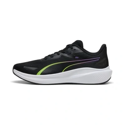 Afbeelding van Puma Unisex Skyrocket LITE Road Running Schoen, Zwart Geel Alert, 5 UK, 38 EU