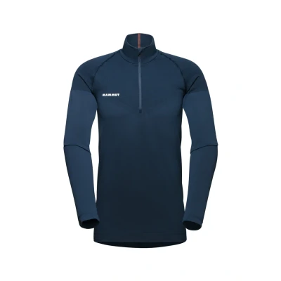 Afbeelding van Mammut Trift HALF ZIP Longsleeve MEN Longsleeve, Heren, Maat: Large, Marine