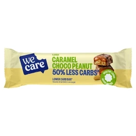 Afbeelding van 10x WeCare Lower Carb Bar Caramel Choco Peanut 35 gr