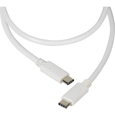 Afbeelding van Vivanco USB kabel 2.0 C stekker, stekker 1.20 m Wit 37561