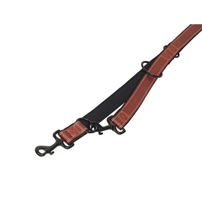 Afbeelding van Nobby Leiband&quot;Classic Reflect SOFT&quot; terracotta/zwart L: 200 cm; B: 15 mm