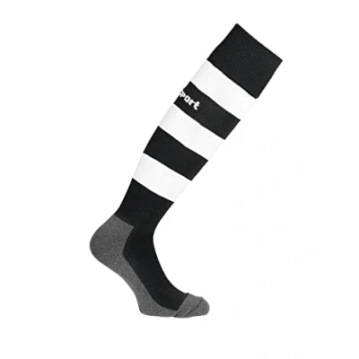 Afbeelding van Uhlsport Team Pro Essential Stripe Voetbalkousen Zwart / Wit Maat: 33 36
