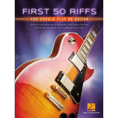 Afbeelding van First 50 Riffs You Should Play on Guitar