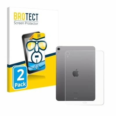 Afbeelding van BROTECT Screenprotector voor Apple iPad Air 11&quot; WiFi 2024 (Achterkant) Folie Beschermfolie transparant (2 Stuks)
