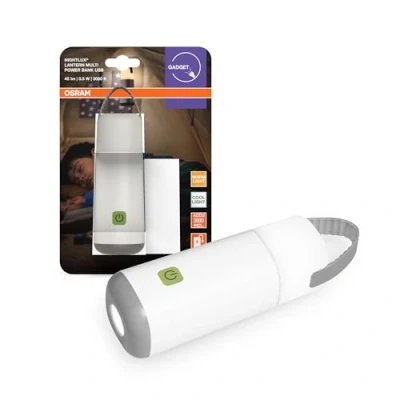 Afbeelding van OSRAM mobiele LED nachtlamp met powerbank, 3000 4000 K, zaklampfunctie, USB oplaadbaar, IP20, voor gebruik binnenshuis