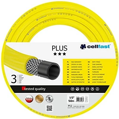 Afbeelding van Tuinslang Cellfast Plus 1/2 &quot;50 m drielaags slang