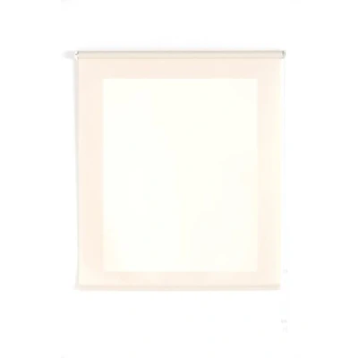 Afbeelding van Uniestor Basic vouwgordijn, lichtdoorlatend, beige, 160 x 175 cm
