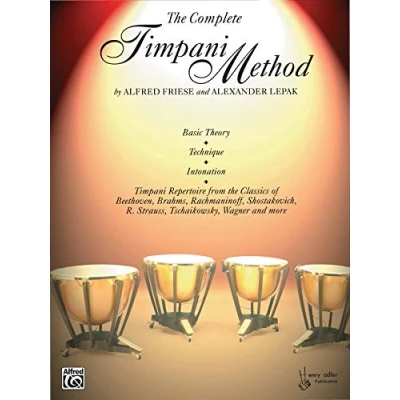 Afbeelding van Complete Timpani Method: Basic Theory * Technique Intonation Repertoire from the Classics