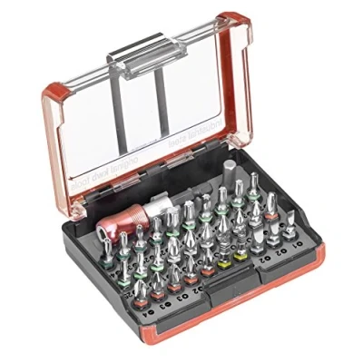 Afbeelding van KWB Power Bit Box, 32 delig, met praktische riemclip
